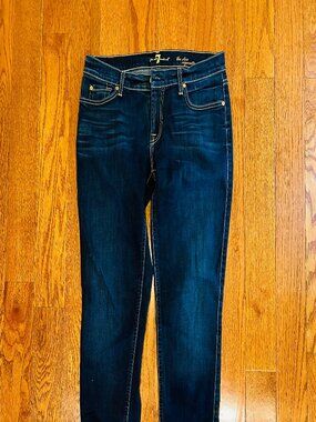 7 Seven for All Mankind The Slim Cigarette Jeans Size 29